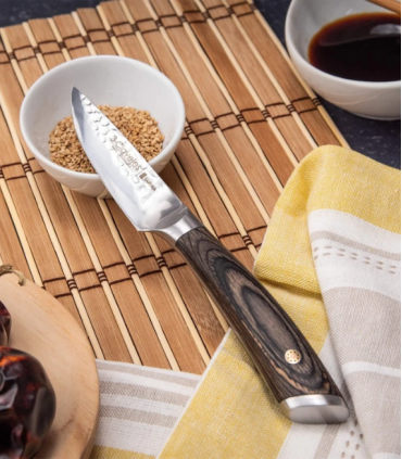 CUCHILLO FORJADO VERDURAS SAKURA 9CM 3.5" E 3C