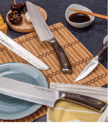 CUCHILLO FORJADO VERDURAS SAKURA 9CM 3.5" E 3C
