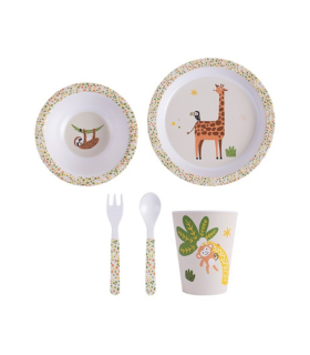 VAJILLA INFANTIL JUNGLE 64082