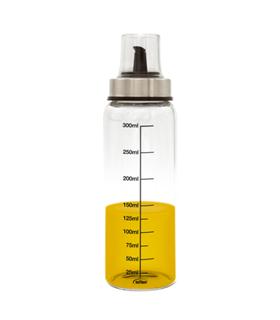ACEITERA VIDRIO INOX ANTIGOTEO 30CL