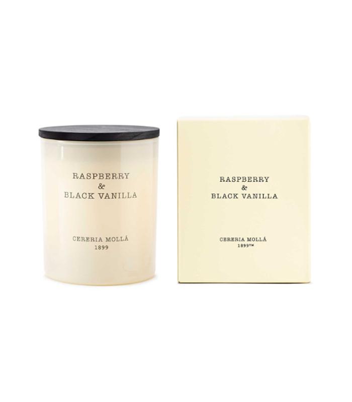 VELA RASPBERRY AND BLACK VAINILLA PREMIUM 230G