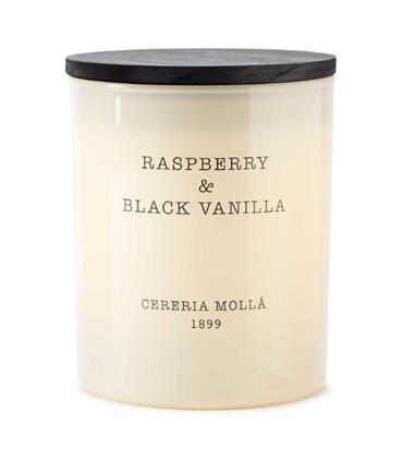 VELA RASPBERRY AND BLACK VAINILLA PREMIUM 230G