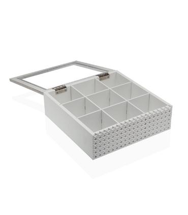 CAJA DE TE TEXTURA BLANCA
