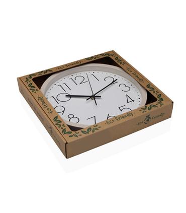RELOJ ECO BEIGE 30CM