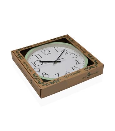 RELOJ ECO VERDE 30CM