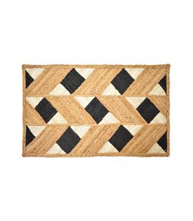 ALFOMBRA YUTE TRENZADO 70X120CM