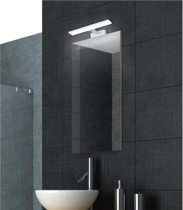 APLIQUE BAÑO LED 24W 4000K CROMO ROTULA