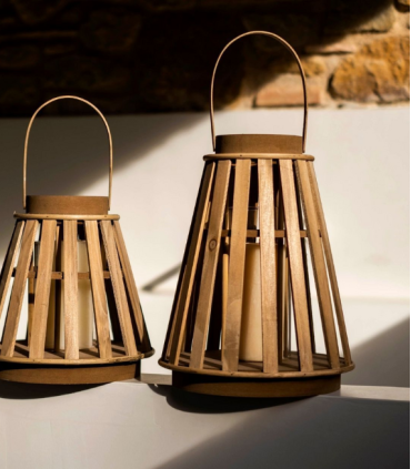 FAROL PORTAVELAS MDF DIAMETRO 26.5CM