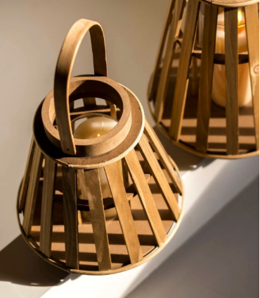 FAROL PORTAVELAS MDF DIAMETRO 25CM