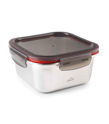 RECIPIENTE CUADRADO ECOINOX  1500ML