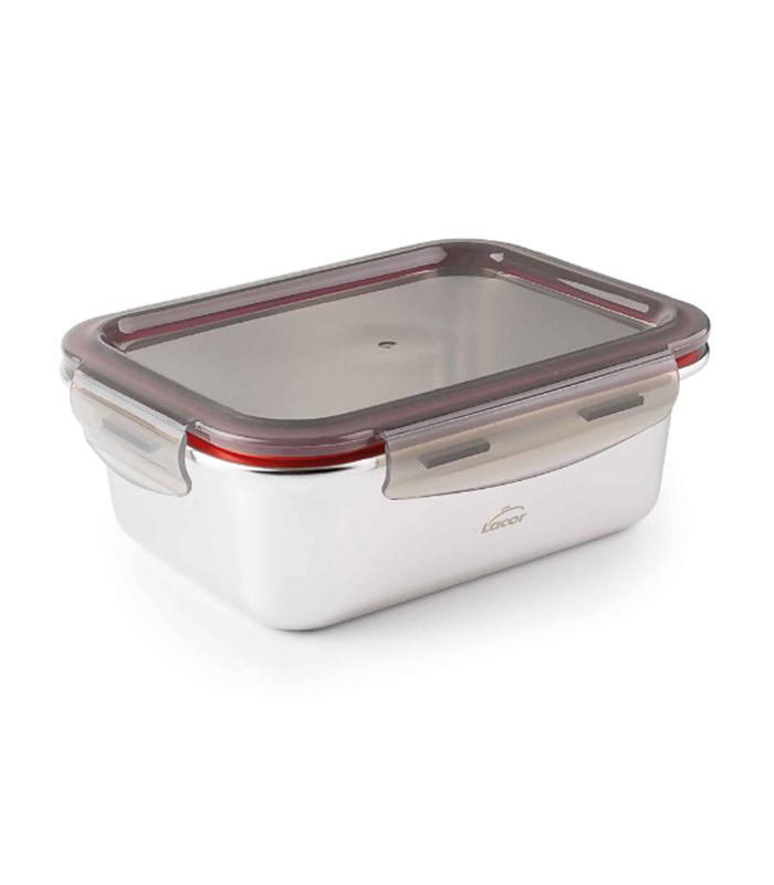 RECIPIENTE RECTANGULAR ECOINOX 1250ML