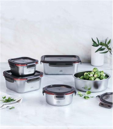 RECIPIENTE RECTANGULAR ECOINOX 1250ML