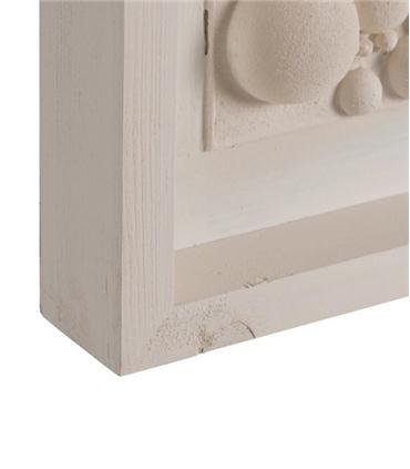 CUADRO PINTURA RELIEVE MADERA 50X6X70CM