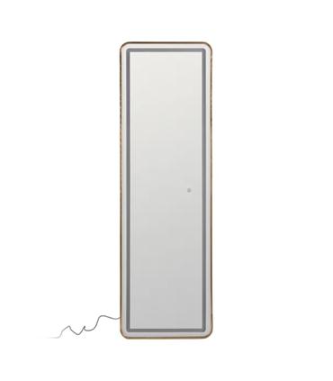 ESPEJO VESTIDOR CON LUZ LED 50X3X160CM