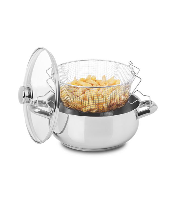 FREIDORA C/CESTILLO + TAPA 24CM 4.2L