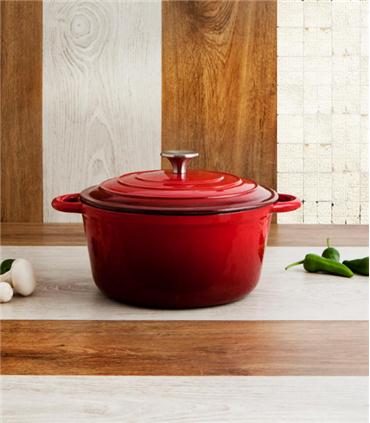 COCOTTE 24CM 3.7L H.FUND.ESMAL FIERRO 