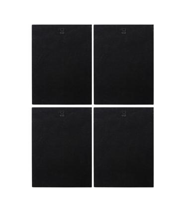JUEGO  4 CUADROS HOJAS  30X2X40CM