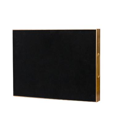 BANDEJA CRISTAL 35X25X5CM