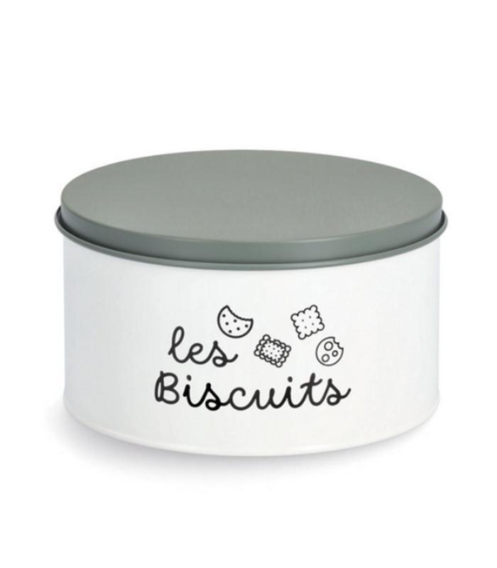 BOTE BISCUITS 3L TAPA GRIS