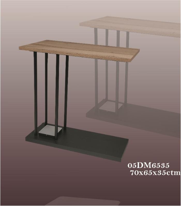 LAMPARA MESA RECTANGULAR  Mod.5 65x35 DM NEGRO-ORO