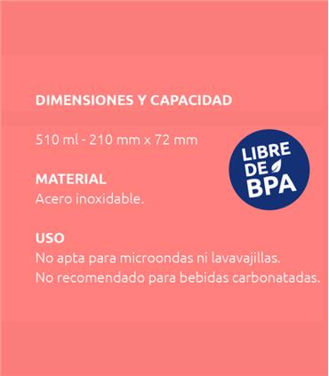 BOTELLA TERMICA CORREA NATURA 51CL