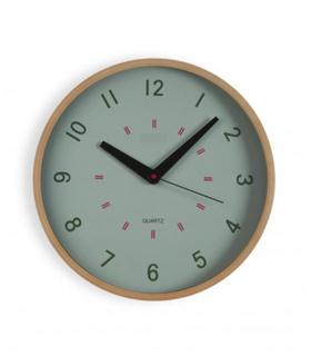 RELOJ PARED VERDE 30CM