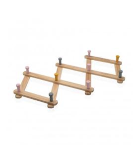 PERCHERO EXPANDIBLE PARED MADERA