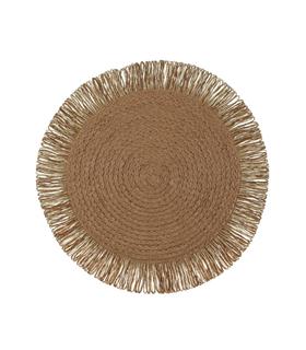 SALVAMANTEL FLECOS MARRON