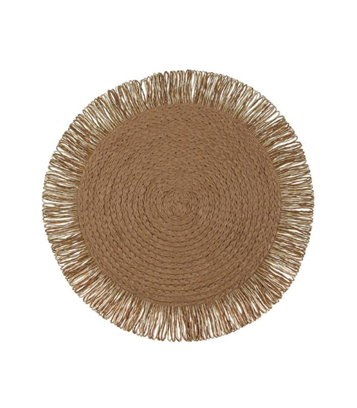 SALVAMANTEL FLECOS MARRON