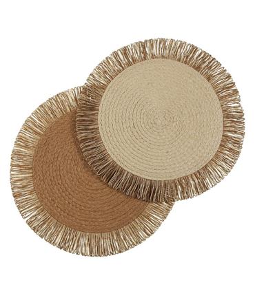 SALVAMANTEL FLECOS MARRON