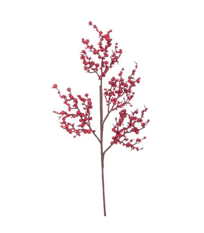 RAMO BAYAS ROJO H50CM