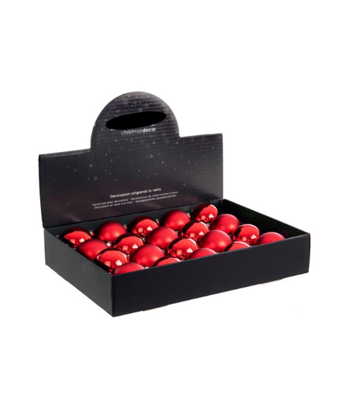 BOLA CRISTAL ROJO GRANAT D60