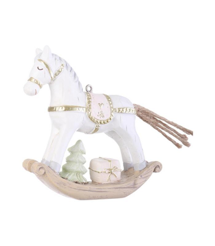 COLGANTE CABALLO BALANCÍN DESLEY BLANCO