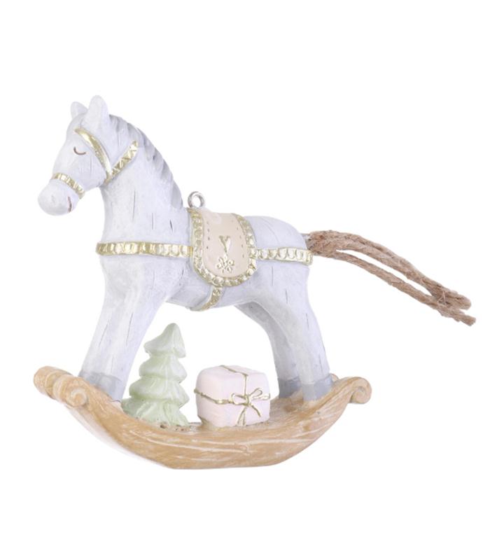 COLGANTE CABALLO BALANCÍN DESLEY  GRIS