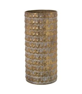 PARAGUERO METAL DORADO 20X43CM
