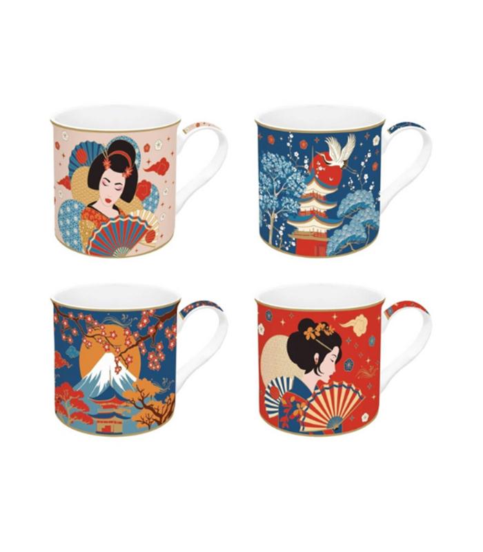 JGO. 4 MUG TOKY JAPON