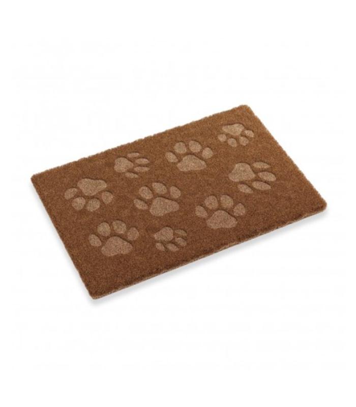 FELPUDO  COCO DISEÑO HUELLAS CANINAS