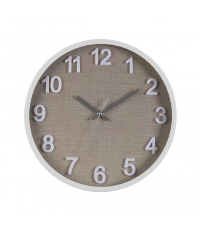 RELOJ DE PARED VESTA BLANCO 30CM
