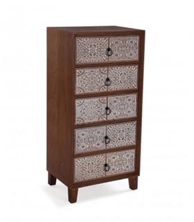 COMODA 5 CAJONES ALDER