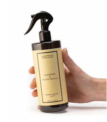 HOME TEXTILE & ROOM SPRAY 500ML RASBERRY & BLACK VANILLA
