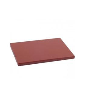 TABLA CORTE MARRON POLIETILENO ANTIDESLIZANTE 50X35X2CM