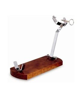 JAMONERO BASIC PLEGABLE S/C CROMADO NOGAL