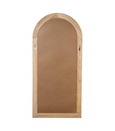 ESPEJO PARED MADERA PAULOWNIA NATURAL