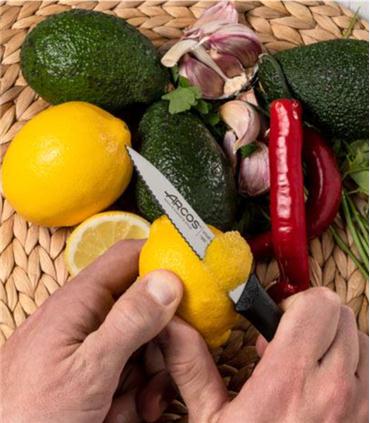 CUCHILLO MONDADOR PERLADO NEGRO ARCOS NOVA 100MM