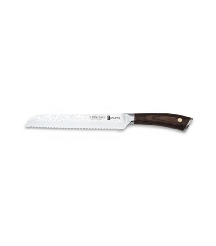 CUCHILLO FORJADO PANERO SAKURA 19CM 7.5" E 3C