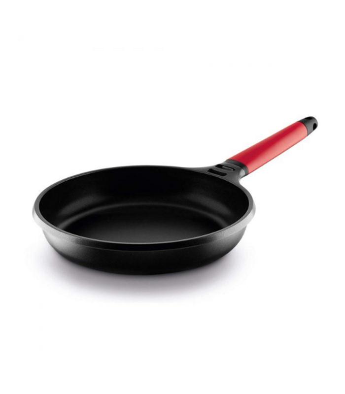 SARTEN INDUCTION 26CM MANGO ROJO