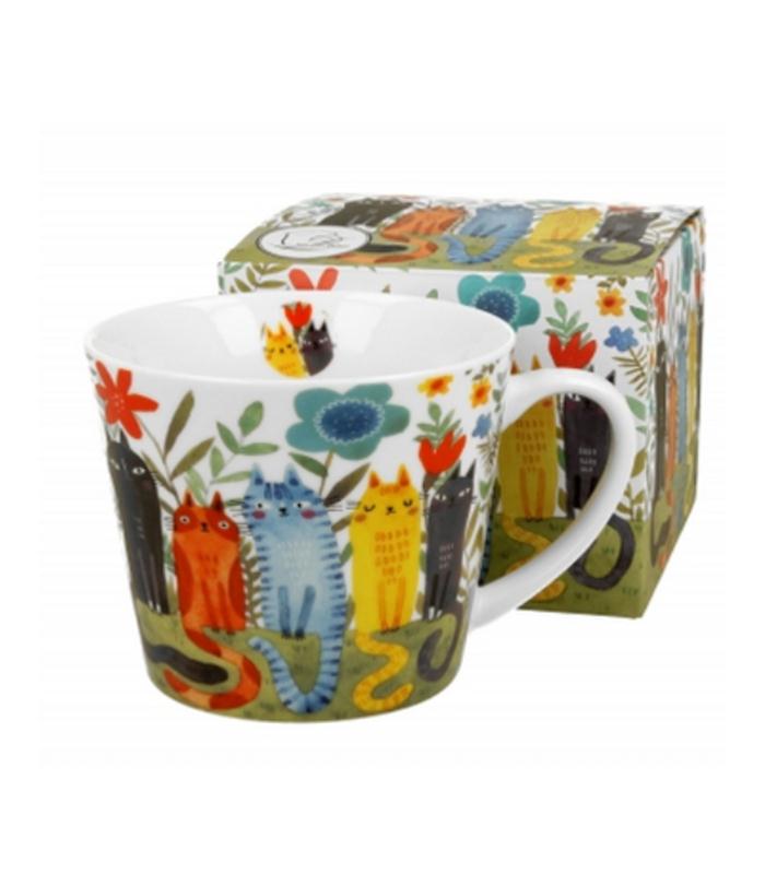 MUG JUMBO GATOS GARDEN
