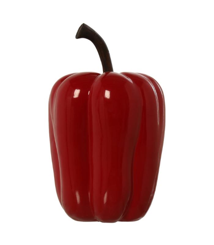 FIGURA PIMIENTO ROJO CERAMICA 40CM
