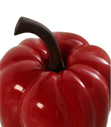 FIGURA PIMIENTO ROJO CERAMICA 40CM