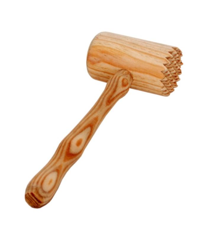 MARTILLO MADERA PICAR CARNE 26X9CM